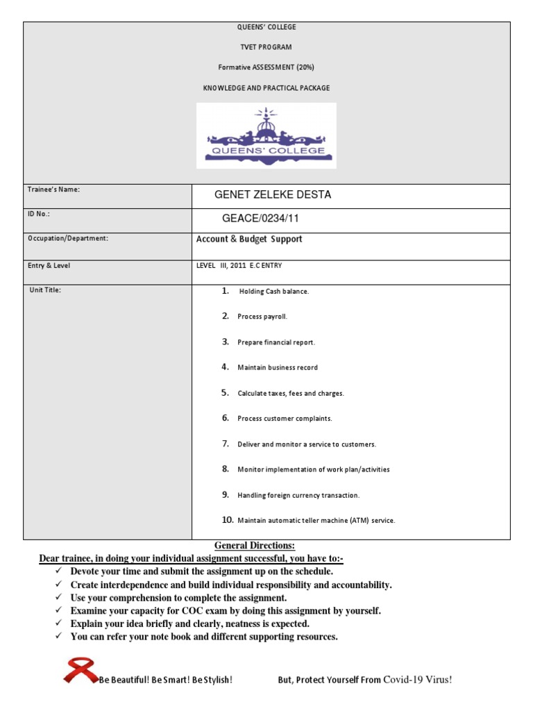 Accounting Level 3 Assignment 1 PDF Dividend Taxes