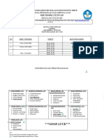 Jadwal Us Daring Covid 19