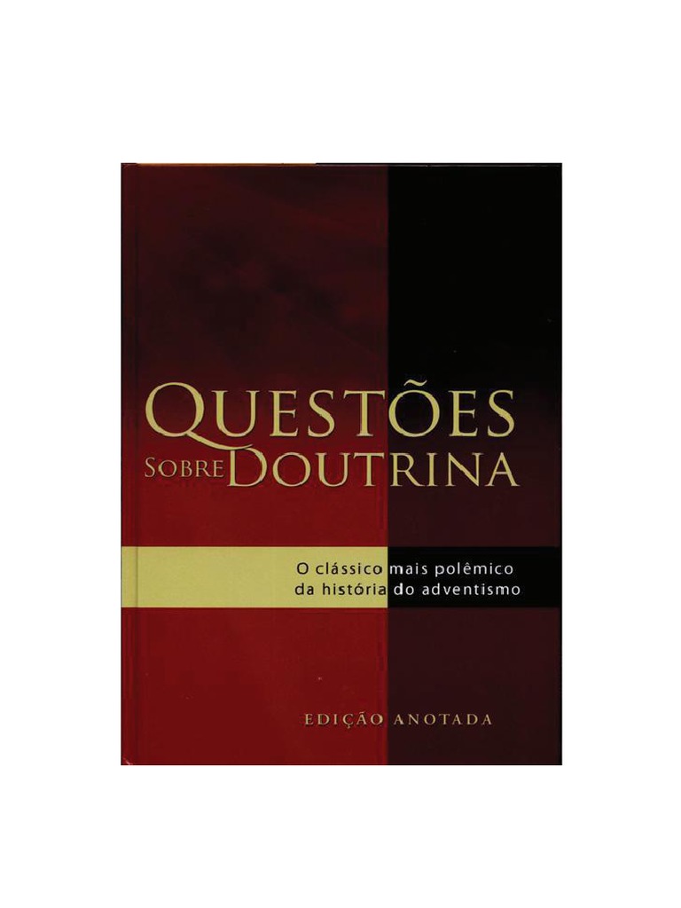 KNIGHT, George (Ed) - Questões Sobre Doutrina PDF | PDF