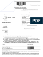 Formular Inscriere Voluntar PDF