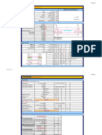 Footing design analysis