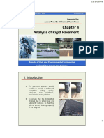 Chapter 4 Analysis of Rigid Pavement: Assoc. Prof. Dr. Mohamad Yusri Aman