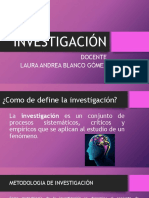8 - Plataforma - Etapas de La Investigacion
