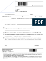 Cerere Eliberare Adeverinta PDF