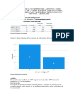 Análisis de Datos Obtenidos de La Encuesta Sobre Granola Mix de Avena en Hojuelas