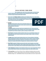 Jenis Dan Metode Cyber Crime PDF