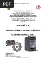 Download Anlisis Sistmico El CPU de Computadora by Ing Gerardo Snchez Njera SN49159584 doc pdf