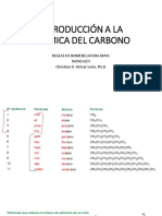 Nomenclatura de Alcanos y Cicloalcanos