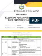 Rancangan Pengajaran Tahunan Sains KSSM Tingkatan 5 2021: SMK Cochrane Perkasa, 55100 Kuala Lumpur Panitia Sains