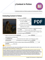 1.1 - Understanding Context in Fiction Answered