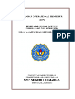 Standar Operasional Prosedur PJJ SMPN 1 Cimarga PDF