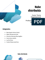 Curso Teoría Organizacional Nube Distribuida