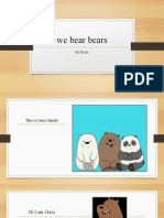 We Bear Bears: by Brian