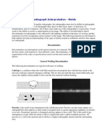 Radiography Interpretations