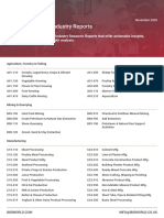 United Kingdom - Industry Reports