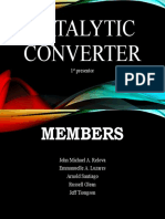 Catalytic Converter: 1 Presentor