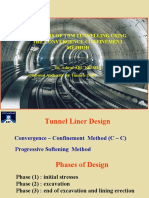 Analysis of TBM Tunnelling Using The Convergence-Confinement Method