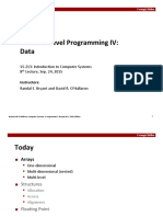 Machine - Level Programming IV: Data