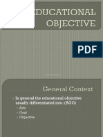 Educational Objective PDF