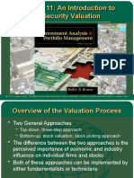 Chapter 11: An Introduction To Security Valuation