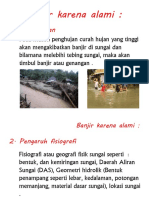 Banjir Karena Alami