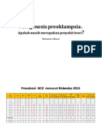 Patogenesis Preeklampsia - Apakah Masih Merupakan Penyakit Teori PDF