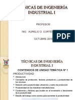 Tecnicas de Ingenieria Industrial I