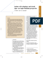 Flotation Cell Technology and Circuit Design-An Anglo Platinum Perspective