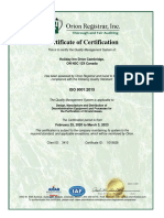 ISO 9001-2015 Certificate 2023