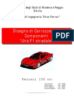 (-Tesine Disegno Di Carrozzeria Ingegneria Modena) 005 Anno Accademico 2010-11 Ferrari 150 GTO