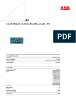 ABB VLSCD-BOARD COATING DETAILS