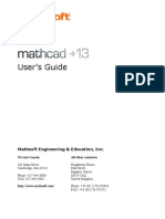 Mathcad Users Guide