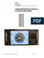 Operations and Maintenance Manual Winch Operators Panel