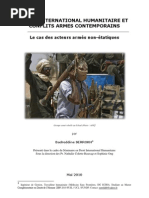 Download Droit International Humanitaire et acteurs arms non tatiques - International Humanitarian Law and armed non state actors Badreddine Serrokh by badreddine_serrokh SN49161751 doc pdf