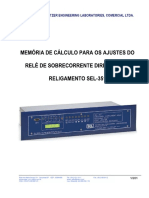 Roteiro de Ajustes Sel-351