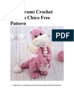 Amigurumi Crochet Dragon Chico Free Pattern