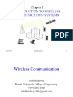 Introduction To Wireless Communication Systems: Chapter 1
