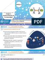 Módulo 3 - Pilar 2 - Comunicación de Riesgos e Involucramiento de La Comunidad