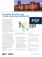 Disruptive Beamforming Trends Improving Mmwave 5G