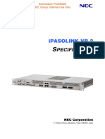 Pecification: Ipasolink VR 2