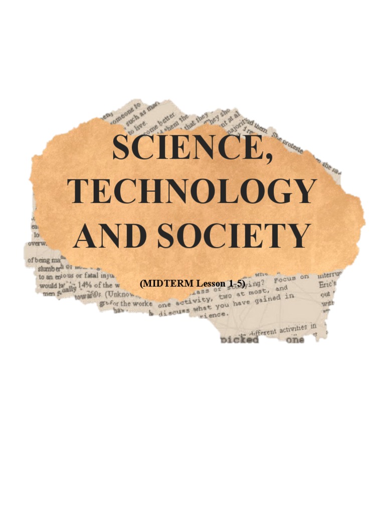 Science, Technology and Society: (MIDTERM Lesson 1-5) | PDF | Science ...