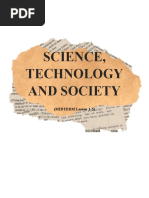 Science, Technology and Society: (MIDTERM Lesson 1-5)