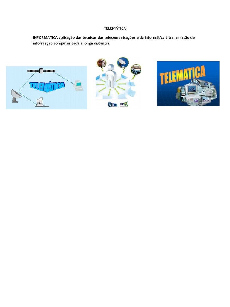 TELEMÁTICA | PDF