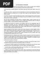 Los Carnavales en Venezuela