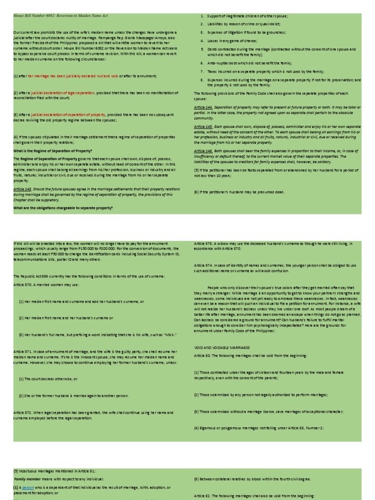 House Bill Number 6082 PDF Annulment Adultery