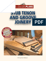 101 - Stub Tenon and Groove Joinery
