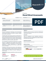 Curso Excel Nivel Avanzado