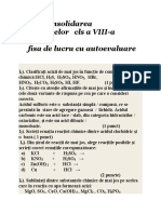 Chimie - Clasa 08 - Acizi