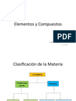 Elementos y Compuestos