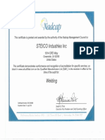 NADCAP Certificate